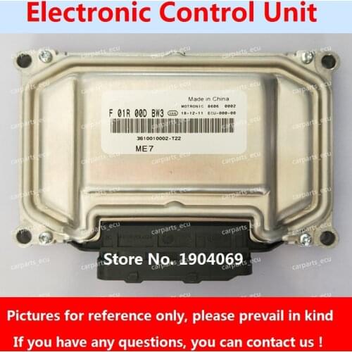 F01R00DBW3 3610010002-T22 F01RB0DBW3 ME7 ECU Electronic Control Unit F01R00DF93 3610010002-B11 F01RB0DF93 For Zotye Car