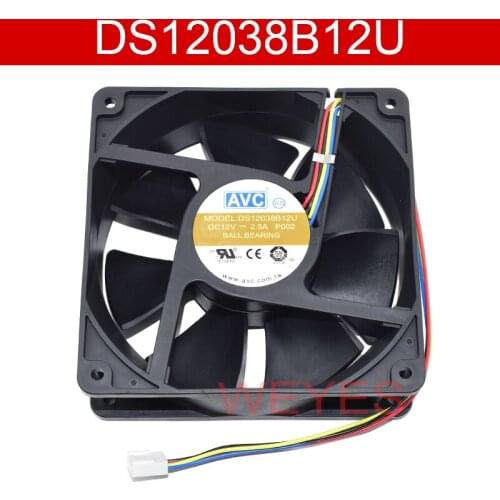 Well Tested DS12038B12U Cooling Fan DC12V 2.5A P002 Four Lines For AVC