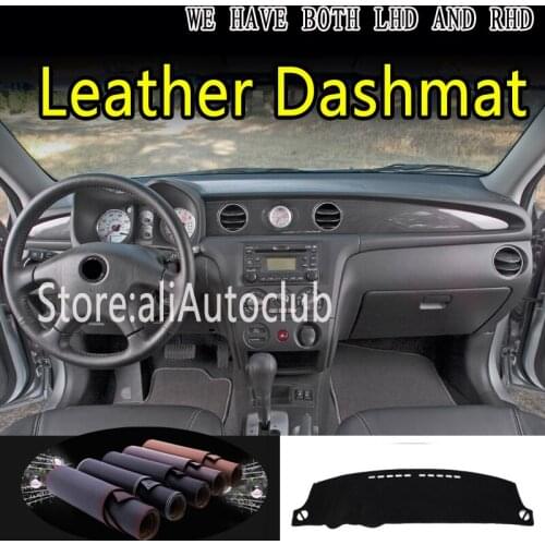 For Mitsubishi Montero Outlander Airtrek 2001 - 2006 Leather Dashmat Dashboard Cover Mat Carpet custom Car Styling accessories