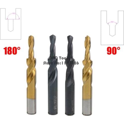NEW 1pcs 90 degree*M3 M4 M5 M6 M8 M10 M12 Cobalt HSS M35 /HSS ladder drill twist drill counterbore drill ,chamfering drill