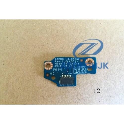 FOR DELL Precision 7710 M7710 POWER BUTTON BOARD -A01- LS-C555P FTGY5 0FTGY5 100%Test ok