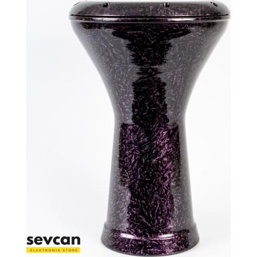 Purple Embroidered Egyptian Darbuka Drum Doumbek Tombak Percussion Musical Instrument MD10