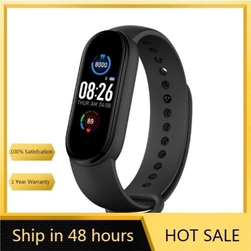 M5 Men and Women New Smart High Quality New Label Belt Sports Blood Pressure Heart Rate Monitor Watch Monitor Waterproof Fitness