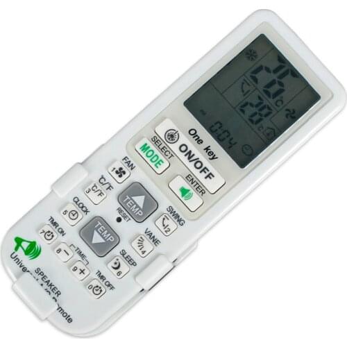 Universal air conditioner remote for qunda speaker one-key function C/F degree patent coding Auto-searching all model can use