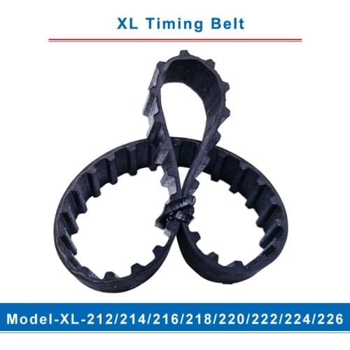 XL timing belt model-212XL/214XL/216XL/218XL/220XL/222XL/224XL/226XL belt teeth pitch 5.08mm width 10/15mm for XL timing pulley