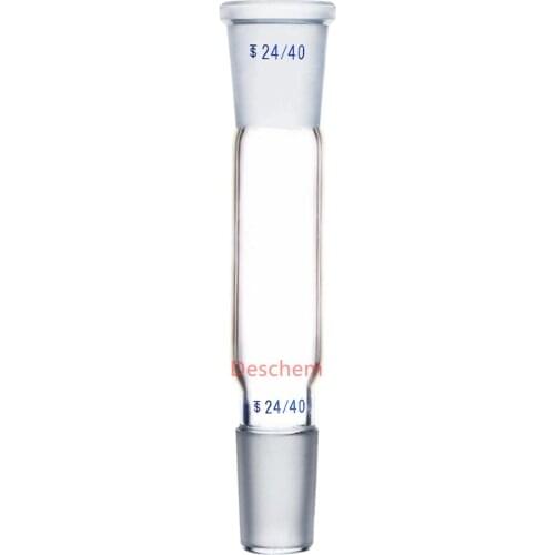 24/40,Straight Connecting Adapter,Distilling Tube,Ground Joint,Lab Glassware