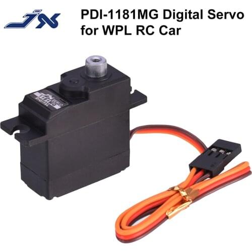 JX Servo PDI-1181MG 18g 3.5KG Metal Gear Digital Core Servo for WLtoys 144001 WPL RC Car Airplane