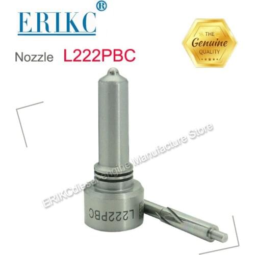 ERIKC L222PBC auto engine diesel nozzle L222PBD Auto electric fuel nozzle L222 PBC common rail injector nozzle