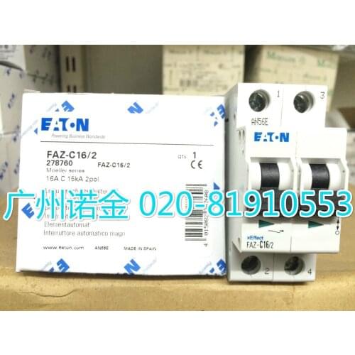 EATON FAZ-C16/2 100% new and original