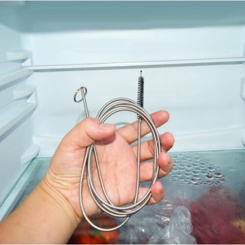 Dredge drain hole artifact water outlet pipe cleaning clogged cleaning brush tool can repeat the straw cleaner