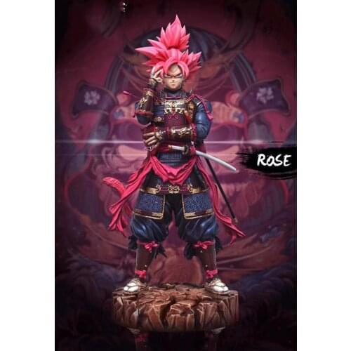 Presale Cool !LK & MIC Studio -Samurai Rose Gokong GK Limited Edition Handmade Resin Statue Figures Model Size:34*16*15CM