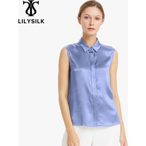 Блузки без рукавов LILYSILK China At AliExpress