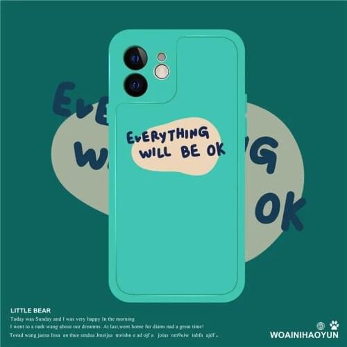 Fashion Letter Shell for iPhone Case For iPhone 11 Pro Max 12 XS X XR 7 8 Plus SE 20 12Pro Luxury Soft TPU Clear Back Cute Cover