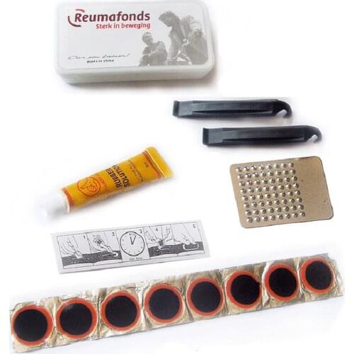 Bicycle Tire Repair Kit MTB Road Bike Tyre Rubber Patch Glue Set Portable Cycling Multi-Purpose Emergency Tire Repair Tools