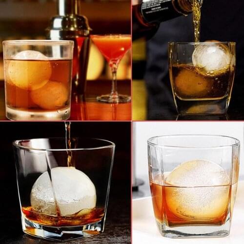 DIY Ice Cube Tray Sets Silicone Bar Home Whisky Wine Cocktail Makers Mould for Households Ice Cream Making Supply