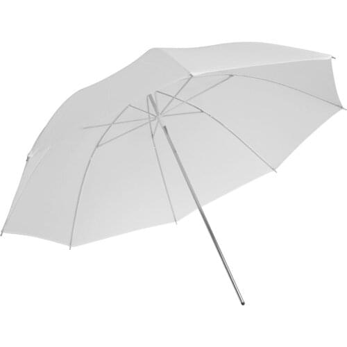 OOTDTY Studio Photo Standard Flash Diffuser Translucent Soft Light Umbrella 33" White Camera Flash Accessories Dropshipping