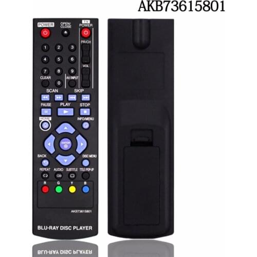 Remote Control For LG Blu-ray Disc Player Remote Control AKB73615801 BP320 BP200 BP325W BP220 BP325W BP125 BP220N BP320N