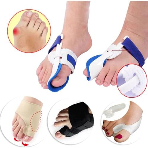 Toe Separator Hallux Valgus Bunion Corrector Orthotics Feet Bone Thumb for Pedicure Adjuster Toes Outer Appliance Foot Care Tool