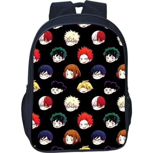 My Hero Academia Backpack Boy Girl Bag Teenager School Bags Childrens Backpack Students Bookbag Fashion Anime Cosplay Mochila