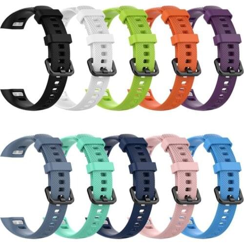 Sport Strap For Huawei Band 4 3 Pro Smart Bracelet Silicone Smart Wristband Waterproof For Huawei Band 4 3 Fitness Tracker belt