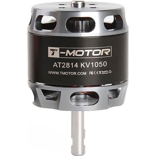 T-Motor Brushless Motor AT2814 900KV/1050KV/1200KV 3-4S Long Shaft For Long Range VTOL Fixed Wing UAV