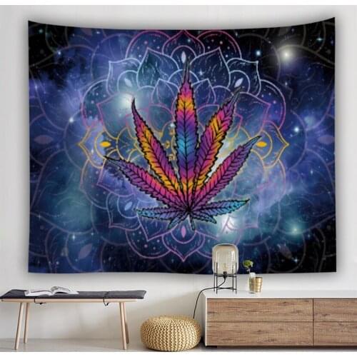 Trippy tapestry mandala wall hanging blanket livingroom decor wall sheet