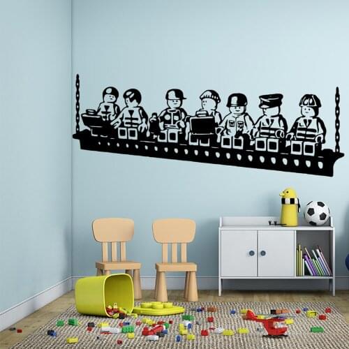 Cartoon Game Vinyl Wall Sticker Poster Decor For Babys Room Kids Rooms Decoration Decal Art Stickers Murals