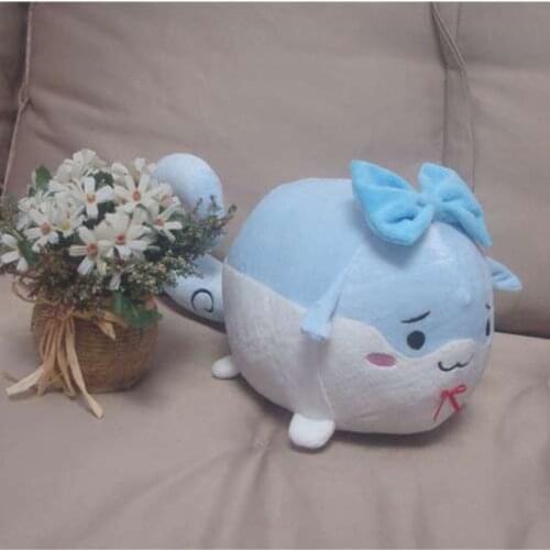 Japan Anime TouHou Project Plush Toy Cos CIRNO Stuffed Dolls 36cm Kawaii Kid Gift