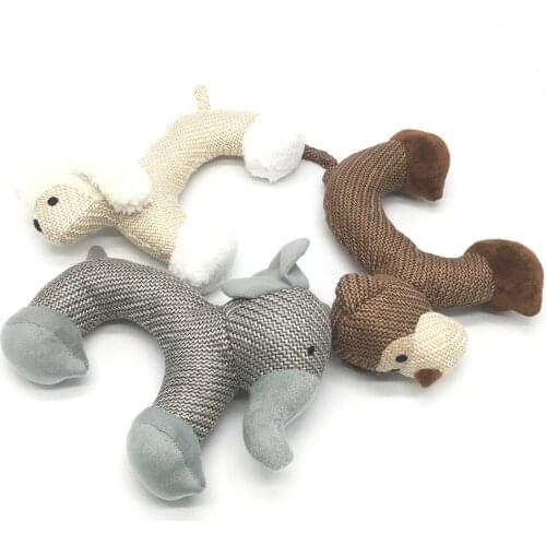 Dog Chew Toys for Small Large Dogs Bite Resistant Dog Squeaky Duck Toys Interactive Squeak Puppy Dog Toy Pets Supplies