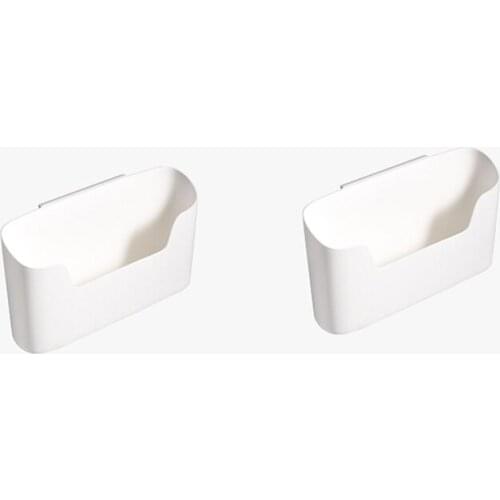 2Pcs Multifunctional Hanging Storage Basket Wall-Mounted Kitchen Drawer Shelf Rack Cabinet Push-Pull Box for Seasoning