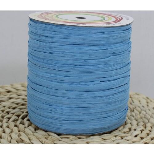 2018 New Arrival 125 g 250 m Natural Straw Thread For Handmade Handbag Hat For Summer Diy Handcraft Packing Sewing Supplies