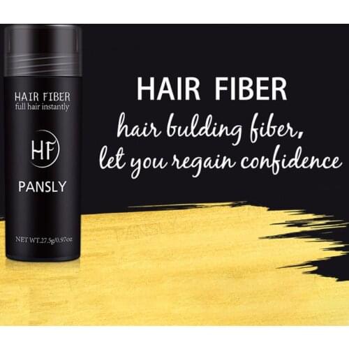 27.5g Men Women Hair Building Fibers Instant Thickening Powder for thinning Hair Loss Concealing Fillers Spray Back Cover