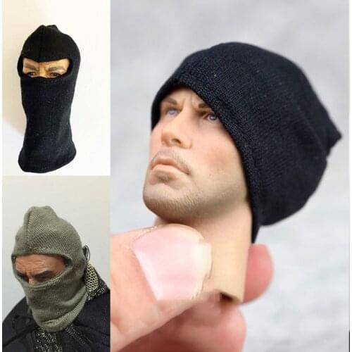 3 Colors Model 1/6 Scale Sexy Trendy Fashion Hat Cold Cap Face Mask Accessory Model for 12 inches Action Figure