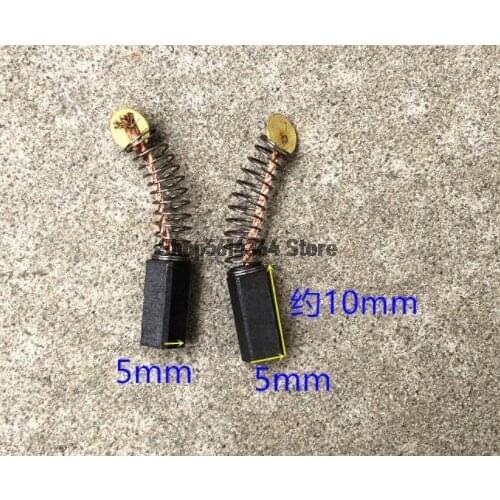 5Pairs 5x5x10mm Motor Carbon Brush