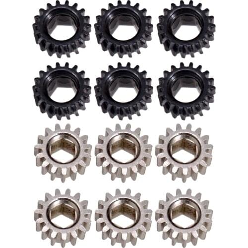 6pcs Acoustic Guitar Tuner Gear, Guitar String Tuners Tuning Pegs Keys Machine Heads Mount Hex Hole Gear 1:18 or 1:15 Ratio