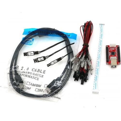 Arcade USB To PC/ PS3 /Android System USB Encoder Zero Delay High Speed Controller For Arcade Game Joytick SANWA Buttons