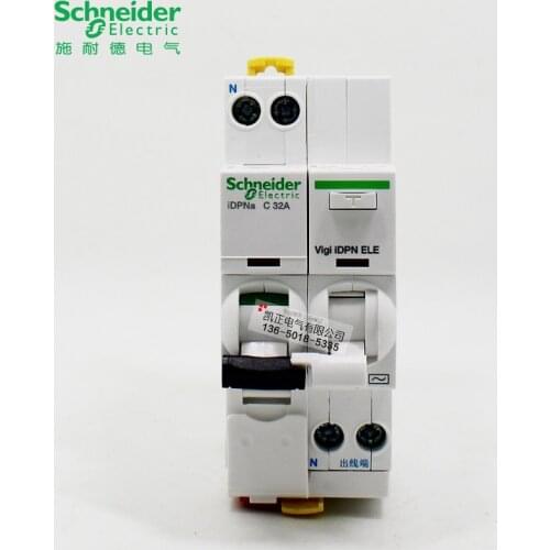 Schneider Acti9 air switch IC65N circuit breaker DPN with leakage protection 1p + N16A 10A 16A 20A 32A 40A 50A 60A
