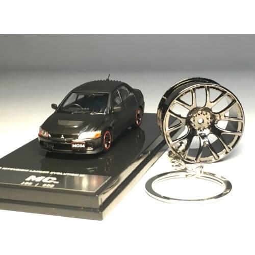 Free Shipping MC64 1:64 Mitsubishi Lancer Evolution IX DieCast Model Car Collection Limited