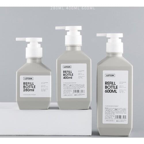 Mousse Foam bottle Soap Bottle Hand Sanitizer Empty Bottle Large Capacity Press Lotion Bottle Bathroom Sub Bottle