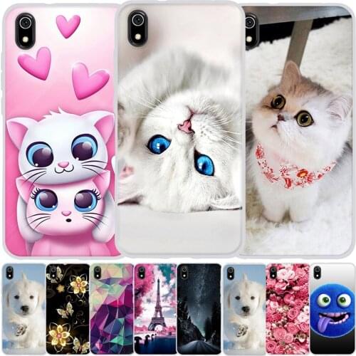 Silicon Case For Xiaomi Redmi 7A Case Soft TPU Back Cover On Redmi 7A Phone Case Full Protection Funda Coque Bumper Shell Bag