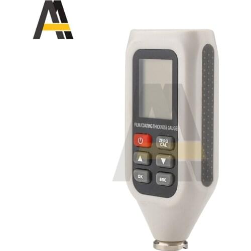Digital Backlight Thickness Gauge LCD Film Thickness Meter HT-128 Car Paint 0-1300um Thickness Tester Coating Test Detect Meter