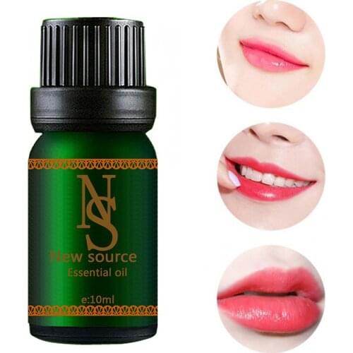 Lip Essential Oil Nutritious Makeup Lips Care Camellia Seed Oil Jojoba Oil Repair Lip Wrinkles Moisturizing Lip Message 10ML