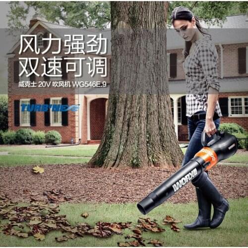20V lithium hair dryer WG546E/546E.9 two-speed portable cleaning machine dusting household blower