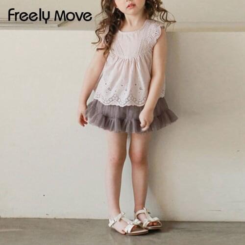 Блузки для девочек FREELY MOVE China At AliExpress