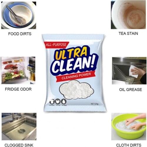 Soda Powder Portable Smelless Safe Kitchen Powder Cleanser for Kitchen