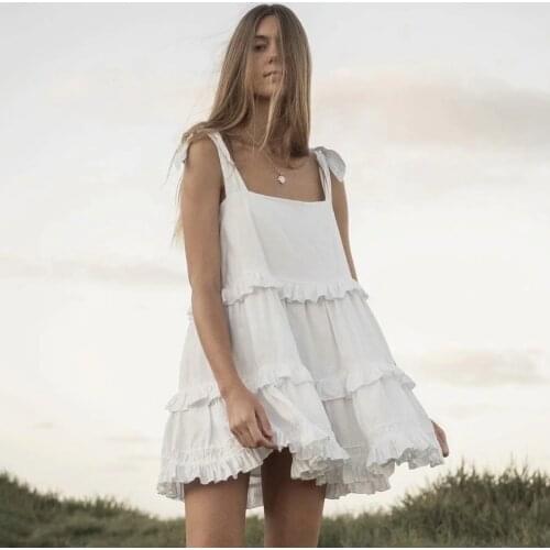 JASTIE Summer Linen Dresses