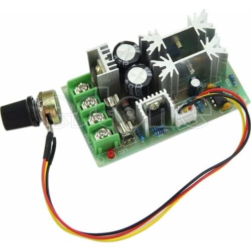 HOT! Universal DC10-60V PWM HHO RC Motor Speed Regulator Controller Switch 20A S08 Wholesale&DropShip