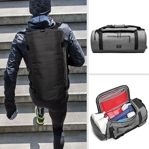 GraspDream Men Multifunction Shoulder Backpack Short-distance Travel Bag High capacity Hand School Bag