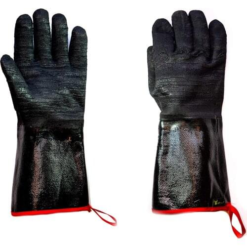 13Inch Cooking Gloves FDA Food Safe No BPA Insulated Waterproof, Oil Proof Heat Resistant BBQ, Outdoor Neoprene Material