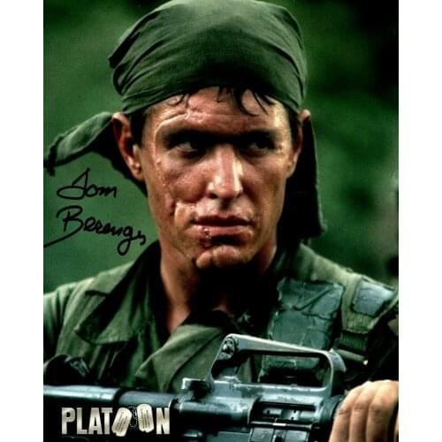Platoon Signed Movie Art Silk Poster Print 24x36inch
